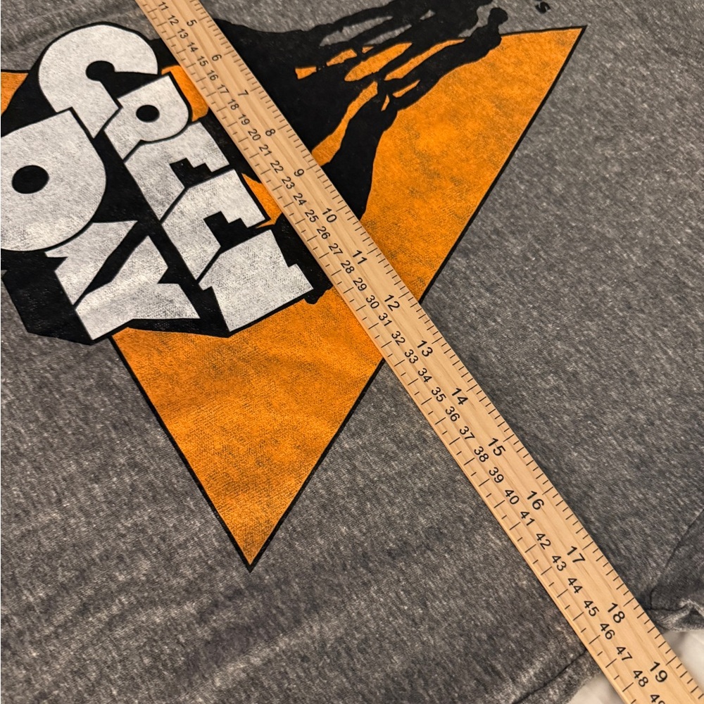 Letluv Green Day Graphic Tee Shirt Sizes S, XL Heather Gray Retro Rocker - Picture 7 of 11
